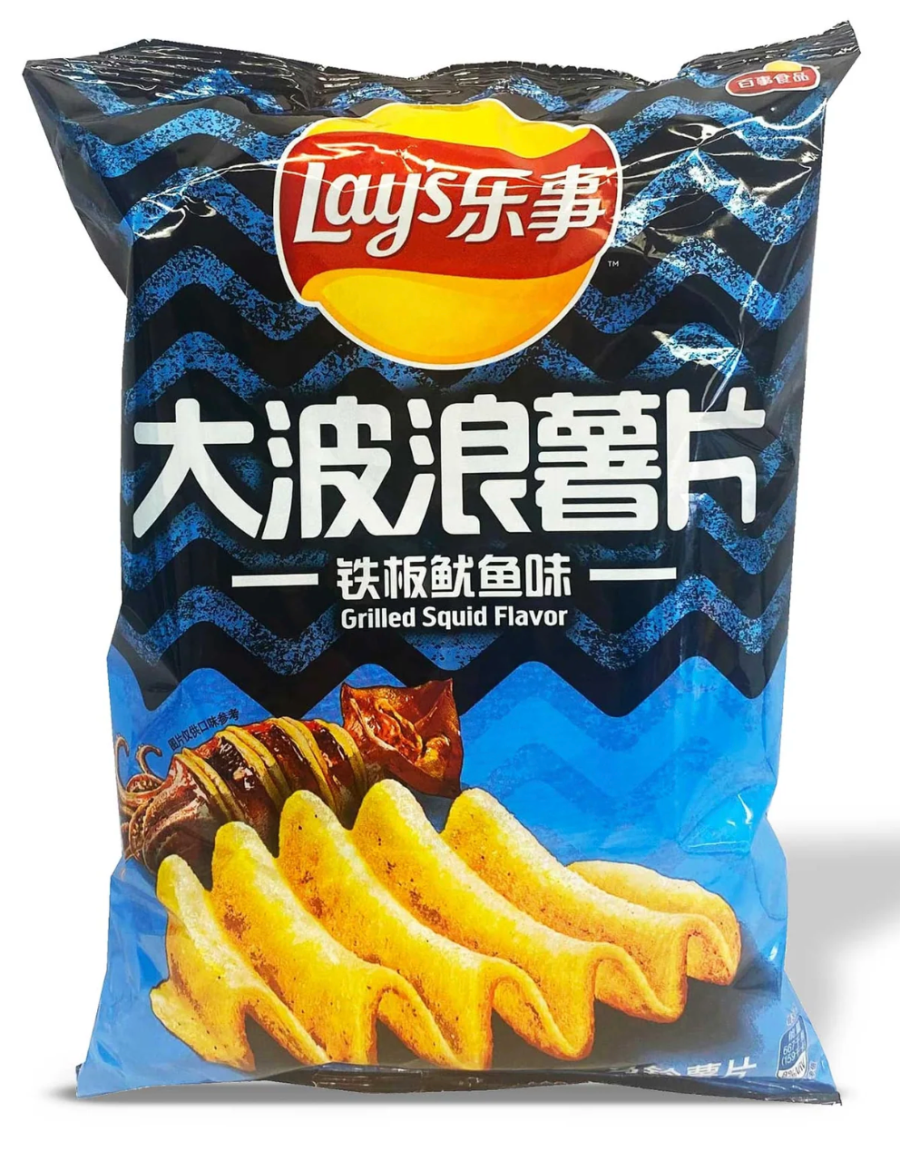 Lay's Potato Chips Grilled Squid Flavor
